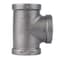 B & K STZ Industries 3/4 in. FIP each X 3/4 in. D FIP 3/4 in. D FIP Black Malleable Iron Tee 312UPT-34 - alternate 1